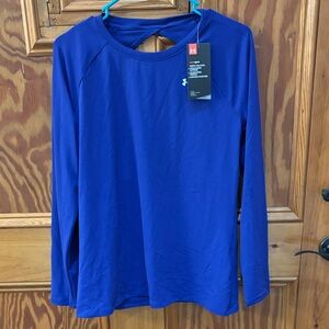 NWT Under Armour Women's Royal Blue Long Sleeve